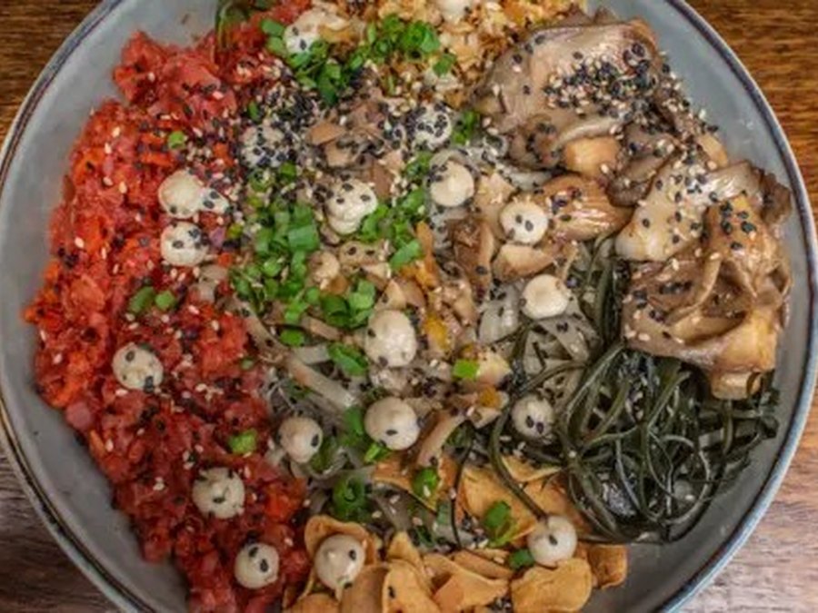 Ensalada Veggy con Hongos
